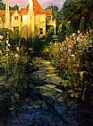 Garden Walk at Sunset by Philip Craig